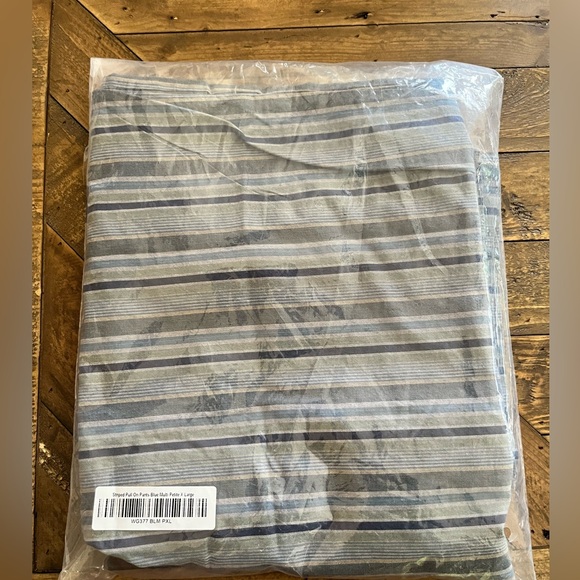 Serengeti Stripped Pull On Pants Blue/Multi Petite XL NWOT - Picture 8 of 8